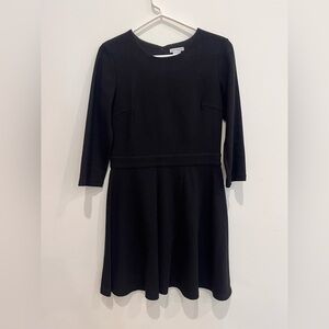 Club Monaco Black Textured Dress (size 8)